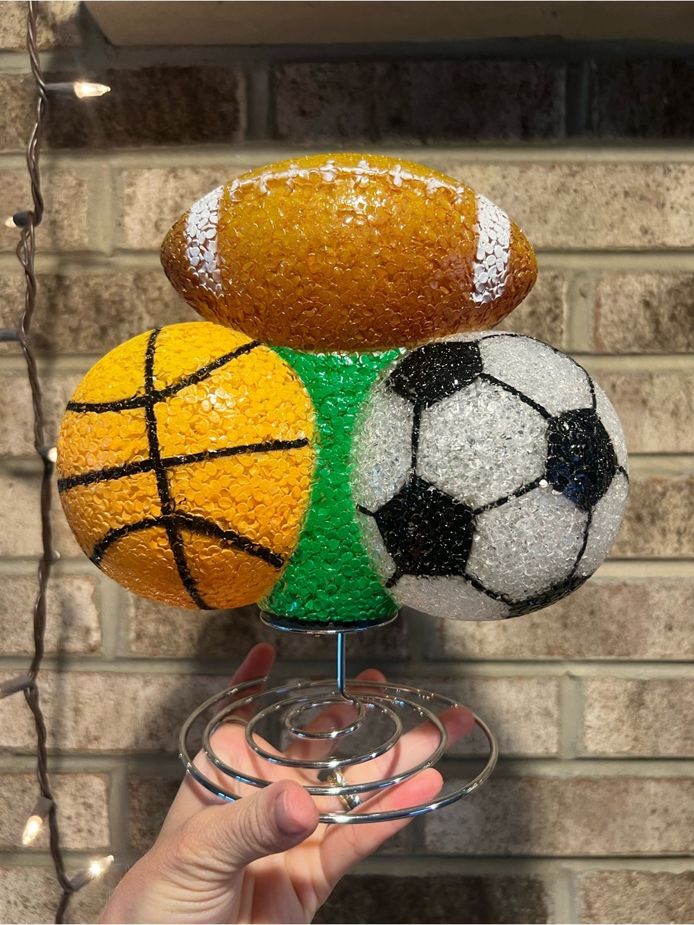 Sports Ball Centerpiece - Multicolor Home Party Decor